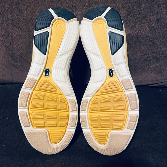 NIKE Lance Armstrong Livestrong Lunarglide 4 Black Marigold White 11.5 US 45.5 - Picture 7 of 11